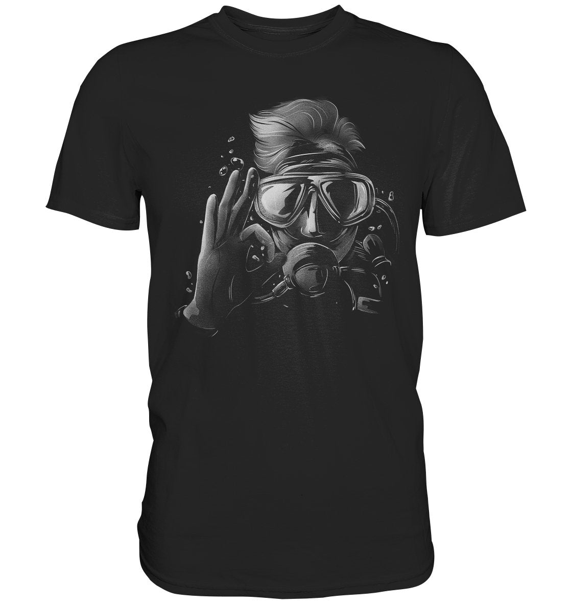 Scuba Diver Taucher - Premium Shirt - BINYA