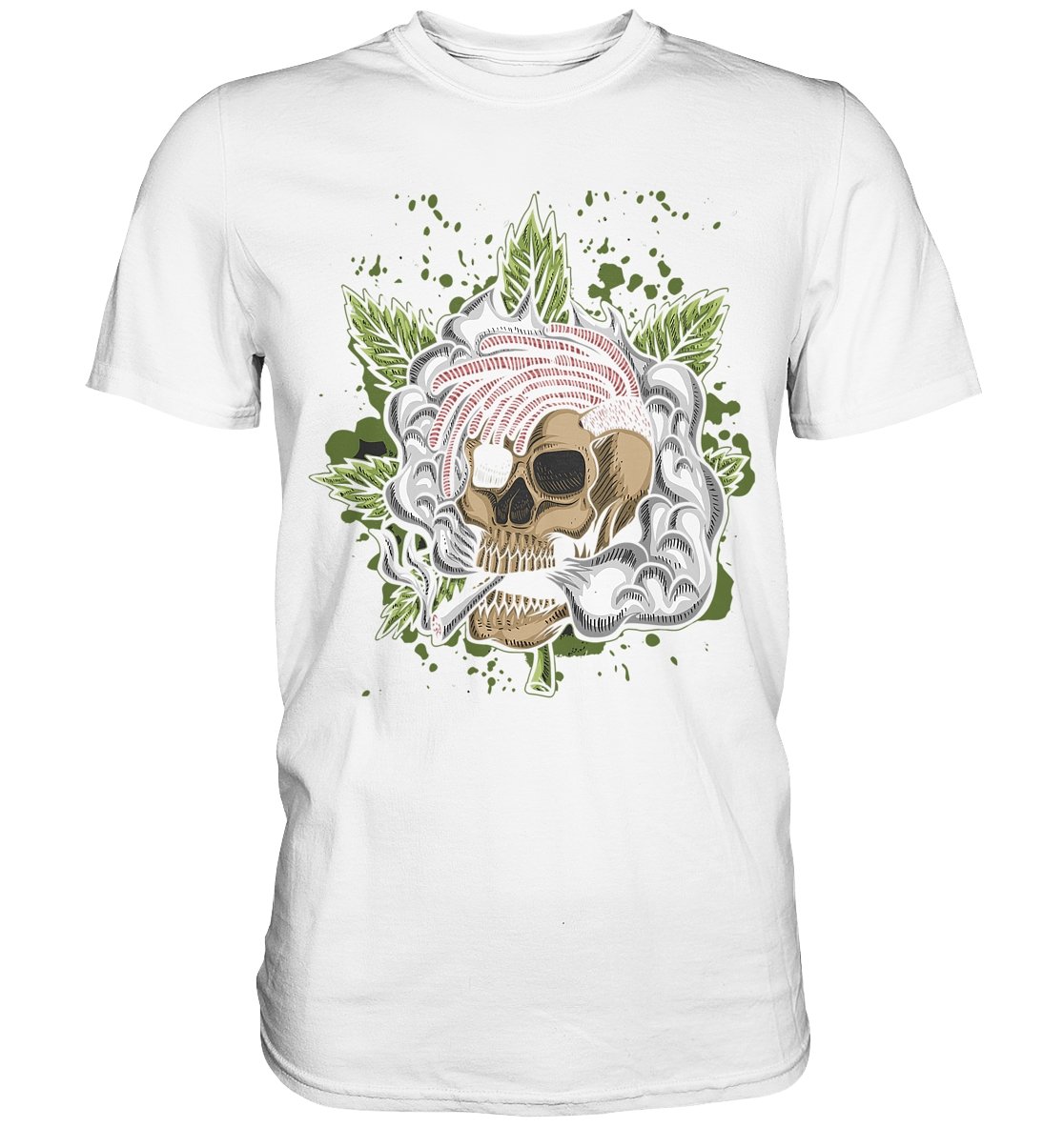 Skull Cannabis - Premium Shirt - BINYA