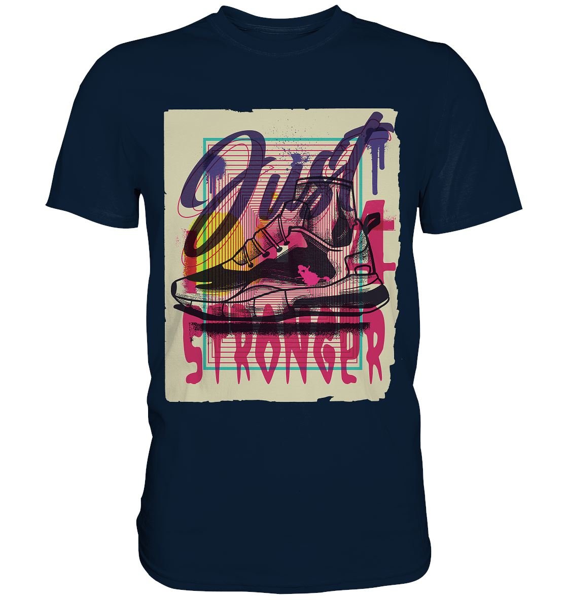 Sport Schuh Urban Graffiti - Premium Shirt - BINYA