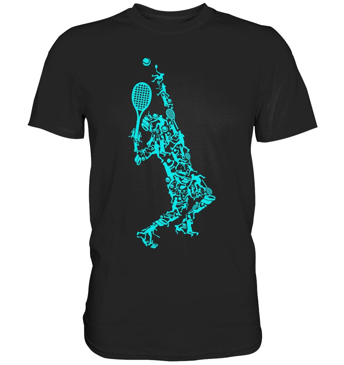 Tennis Spieler - Premium Shirt - BINYA