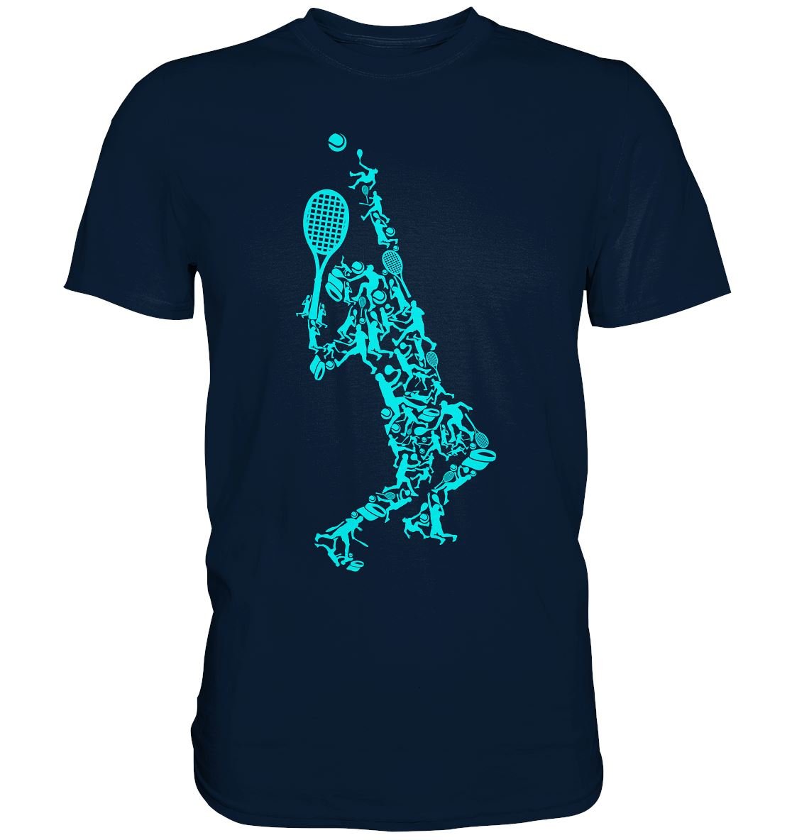 Tennis Spieler - Premium Shirt - BINYA