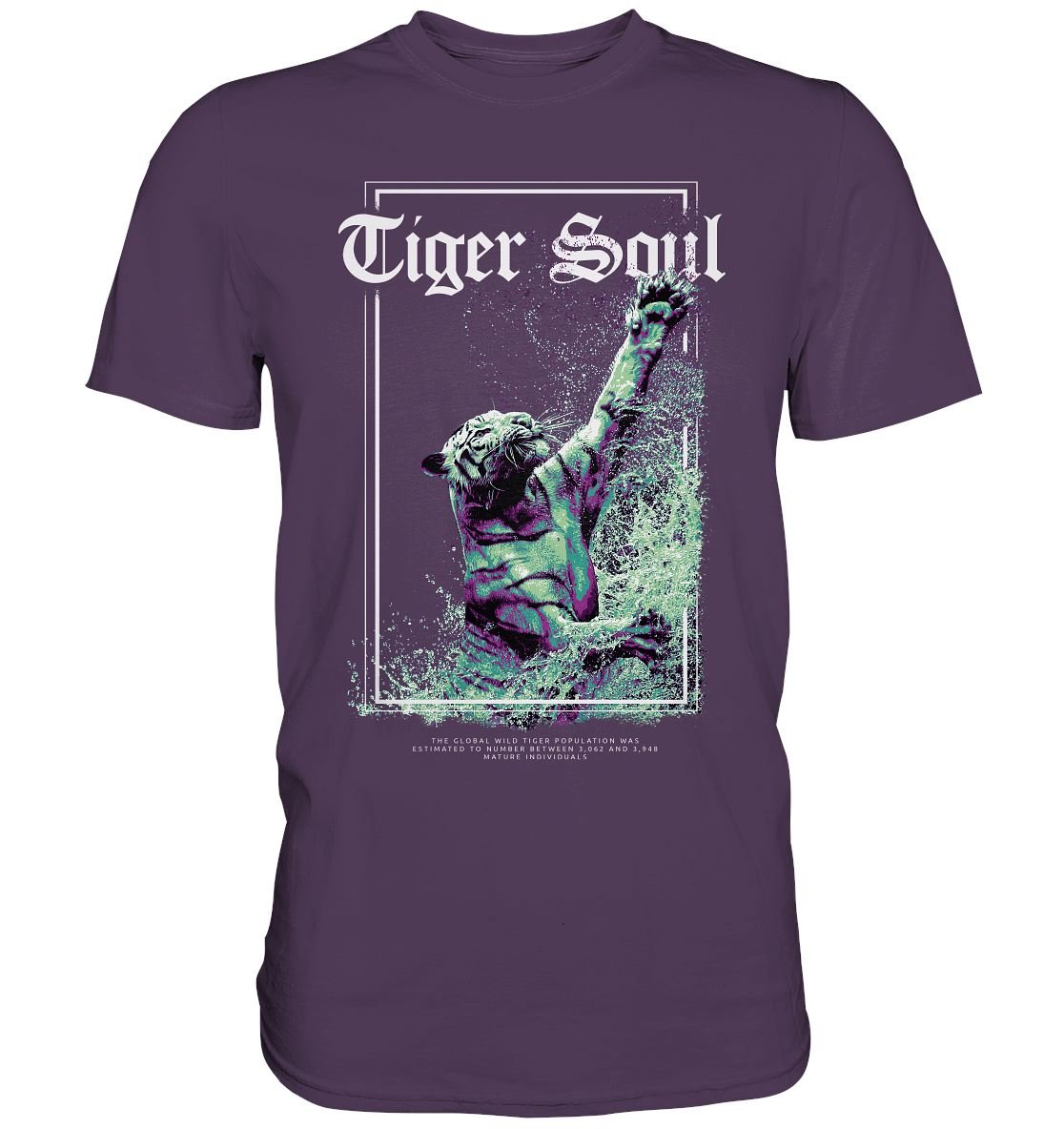 Tiger Jumping - Premium Shirt - BINYA