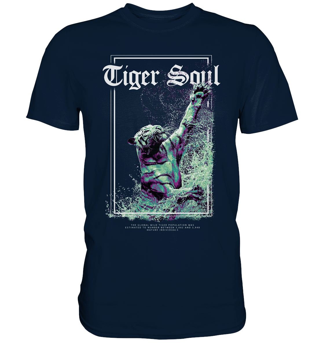 Tiger Jumping - Premium Shirt - BINYA