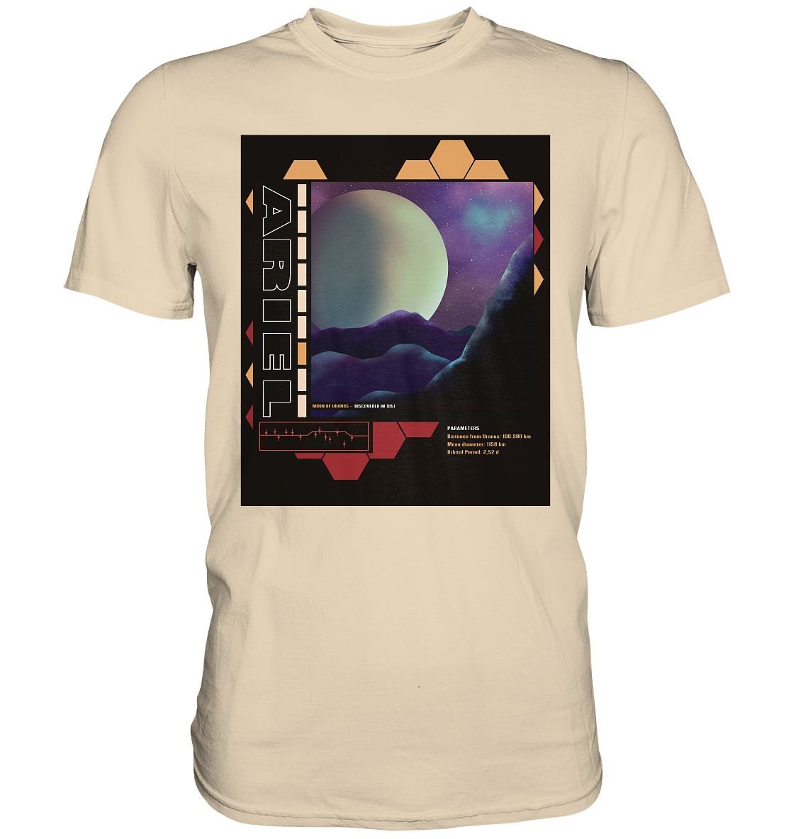 Uranus Mond Ariel - Premium Shirt - BINYA