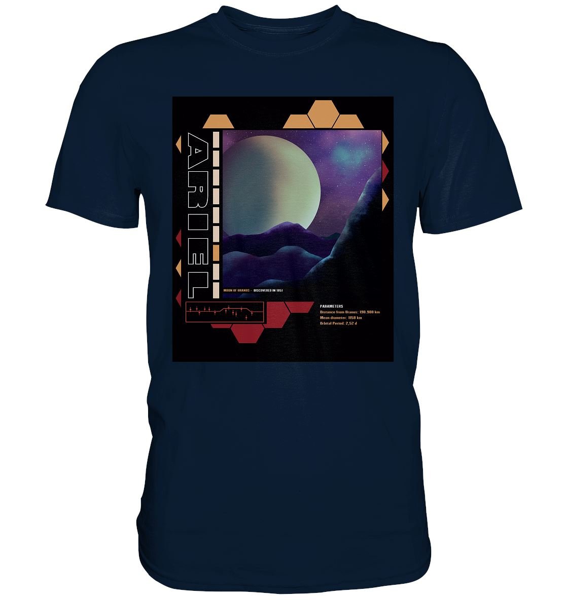 Uranus Mond Ariel - Premium Shirt - BINYA