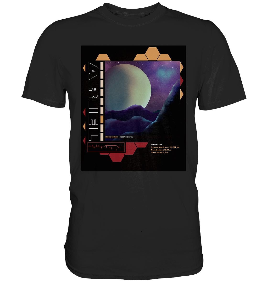 Uranus Mond Ariel - Premium Shirt - BINYA