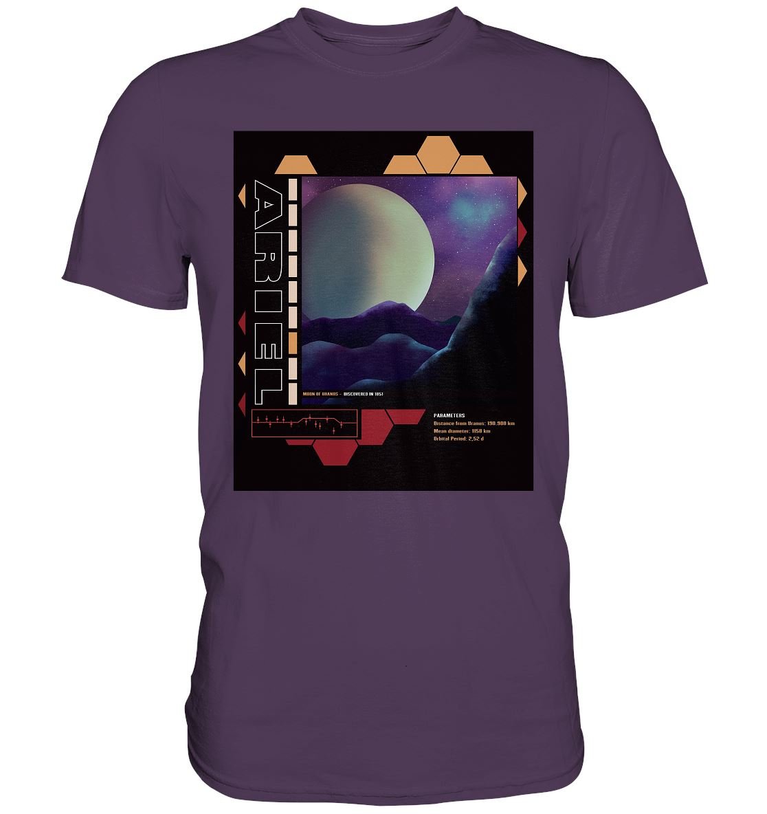 Uranus Mond Ariel - Premium Shirt - BINYA