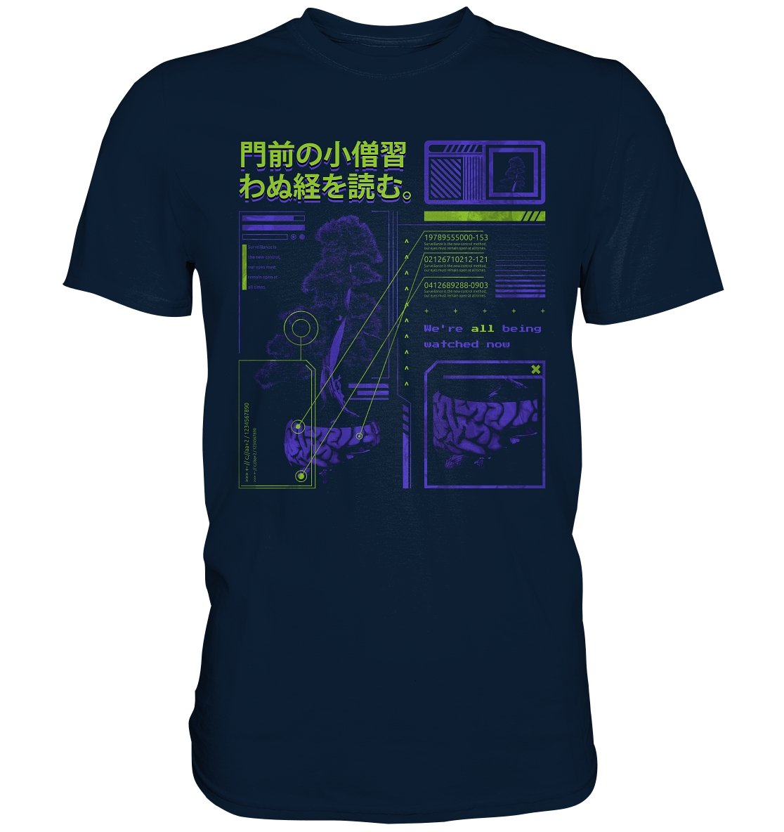 Vaporwave Japanese Acidgraphix - Premium Shirt - BINYA