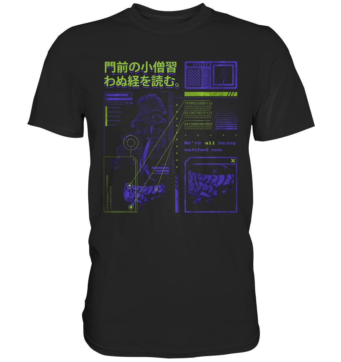 Vaporwave Japanese Acidgraphix - Premium Shirt - BINYA