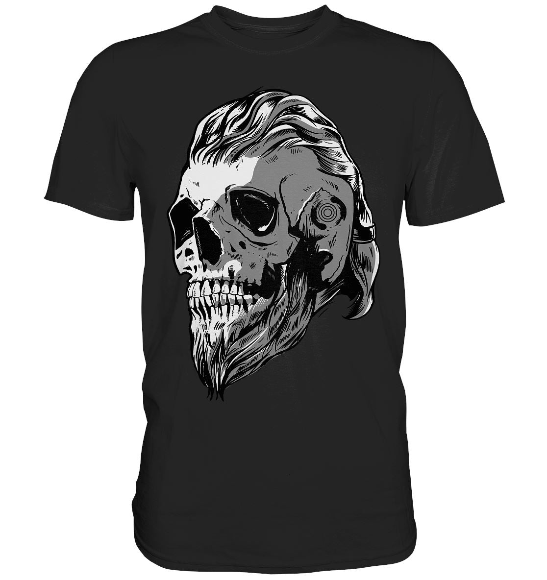 Wikinger Schädel - Premium Shirt - BINYA