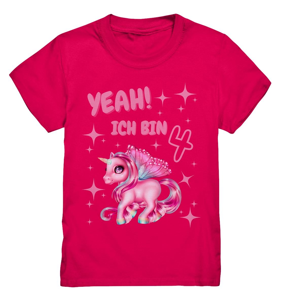 YEAH! Ich bin 4 - Kids Premium Shirt - BINYA