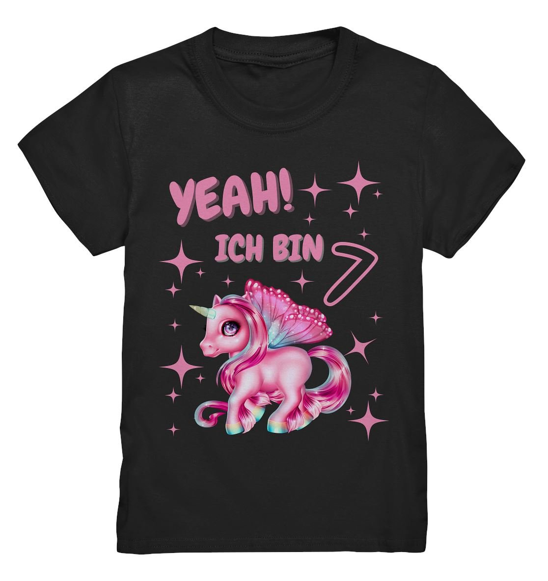 YEAH! Ich bin 7 - Kids Premium Shirt - BINYA