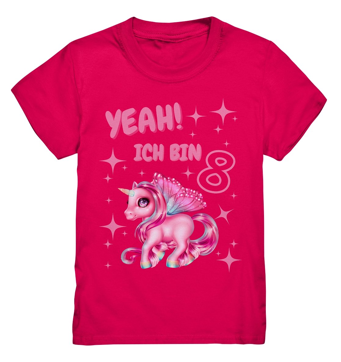 YEAH! Ich bin 8 - Kids Premium Shirt - BINYA