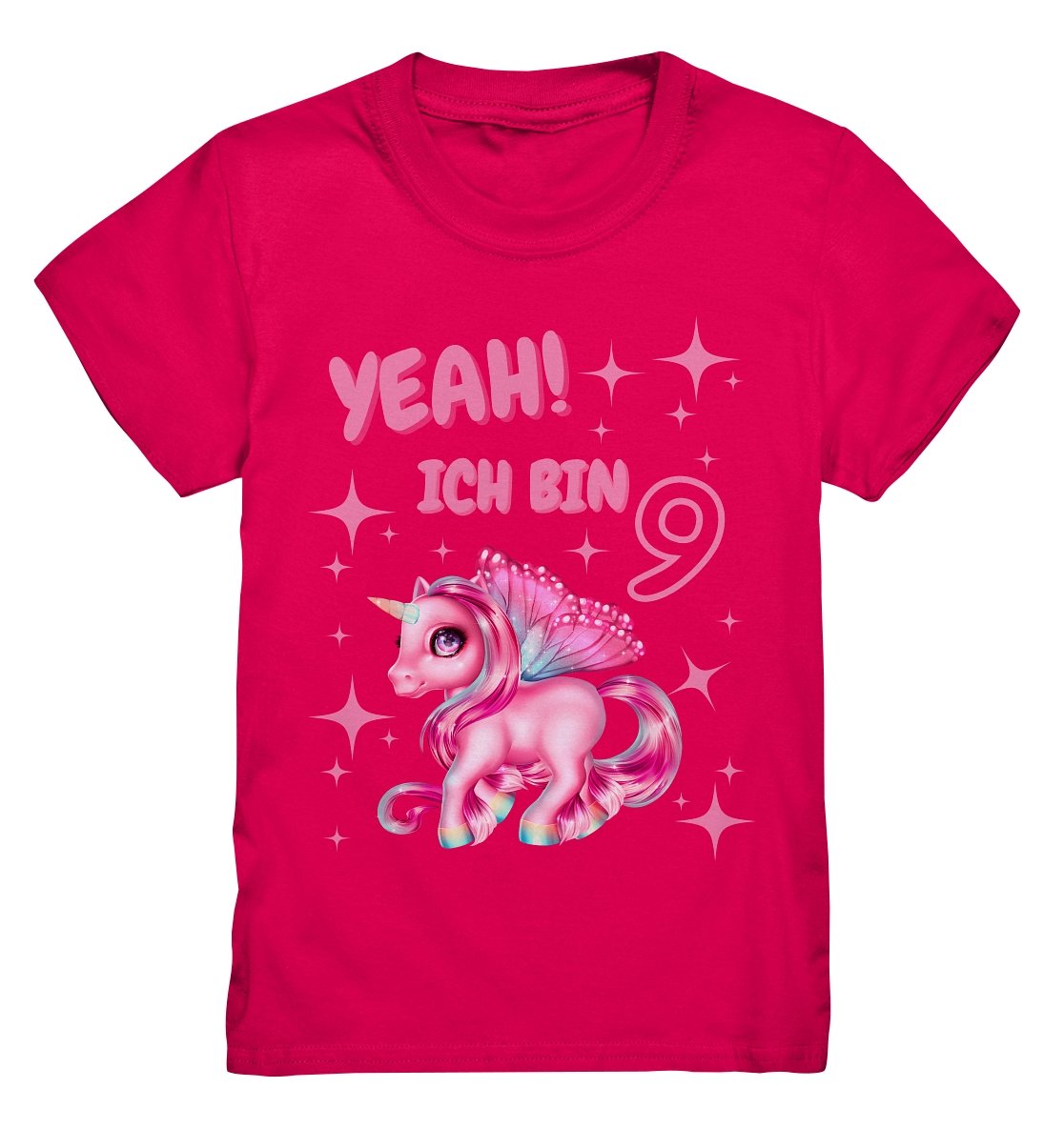 YEAH! Ich bin 9 - Kids Premium Shirt - BINYA