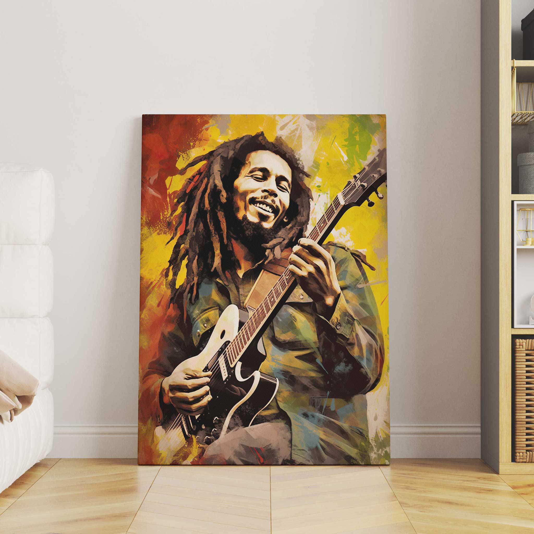 Bob Marley Leinwandbild Wandbild