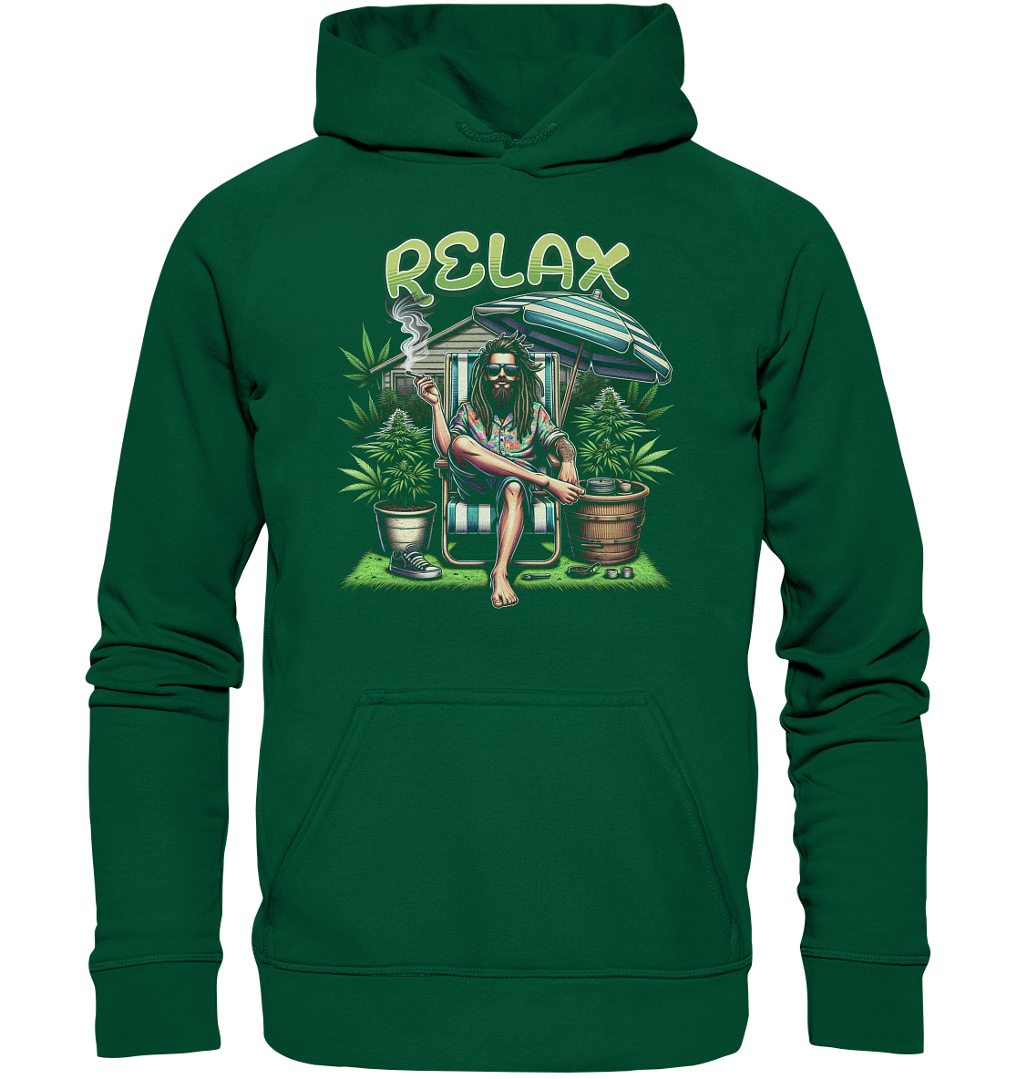 Relax Cannabis Marihuana Hoodie