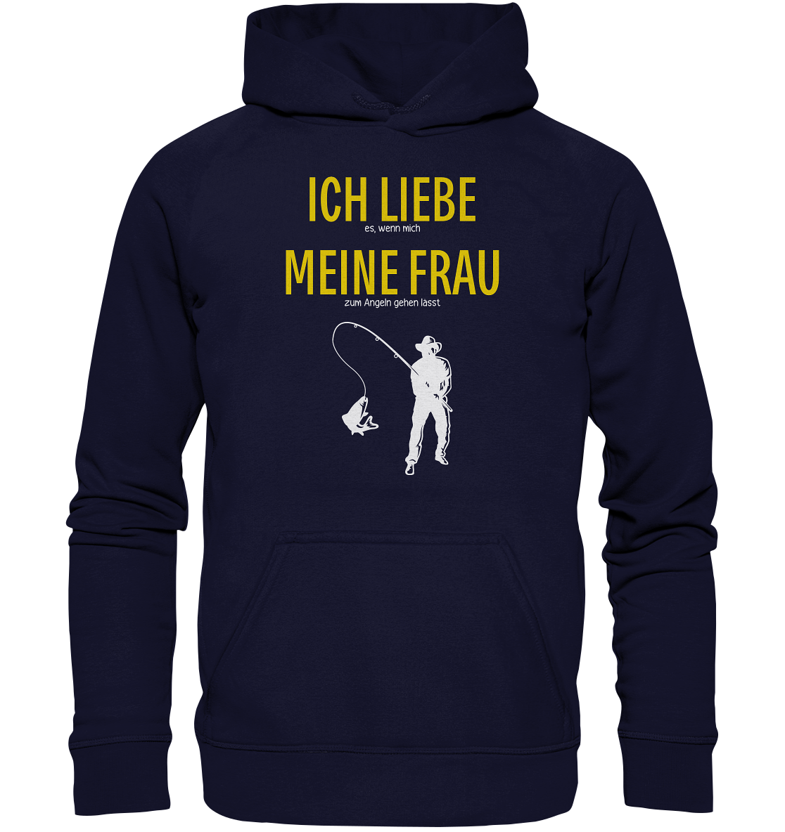 Hoodie für Angler und Fischer | Ich Liebe Meine Frau…