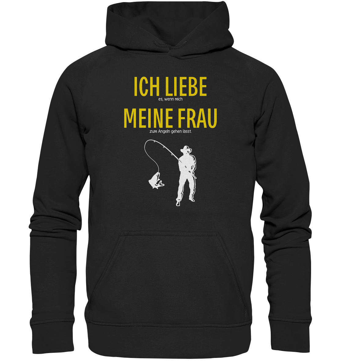 Hoodie für Angler und Fischer | Ich Liebe Meine Frau…