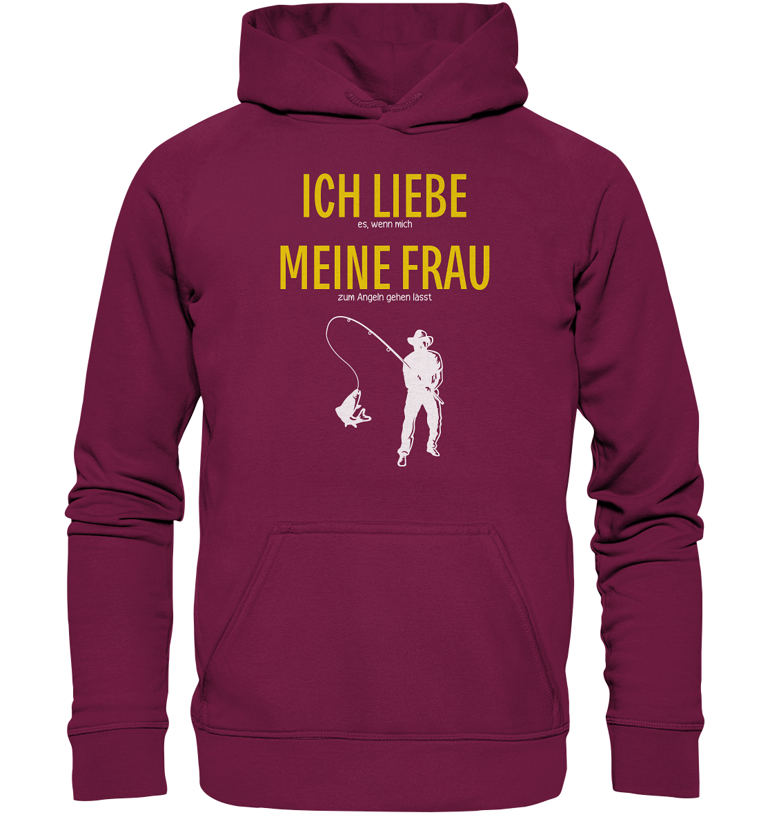 Hoodie für Angler und Fischer | Ich Liebe Meine Frau…