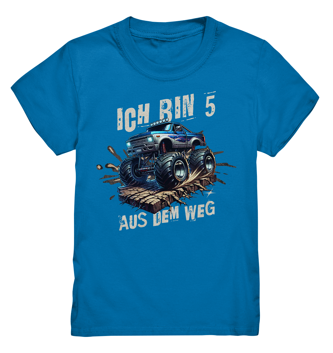 Ich bin 5 | Kinder T-Shirt 5. Geburtstag