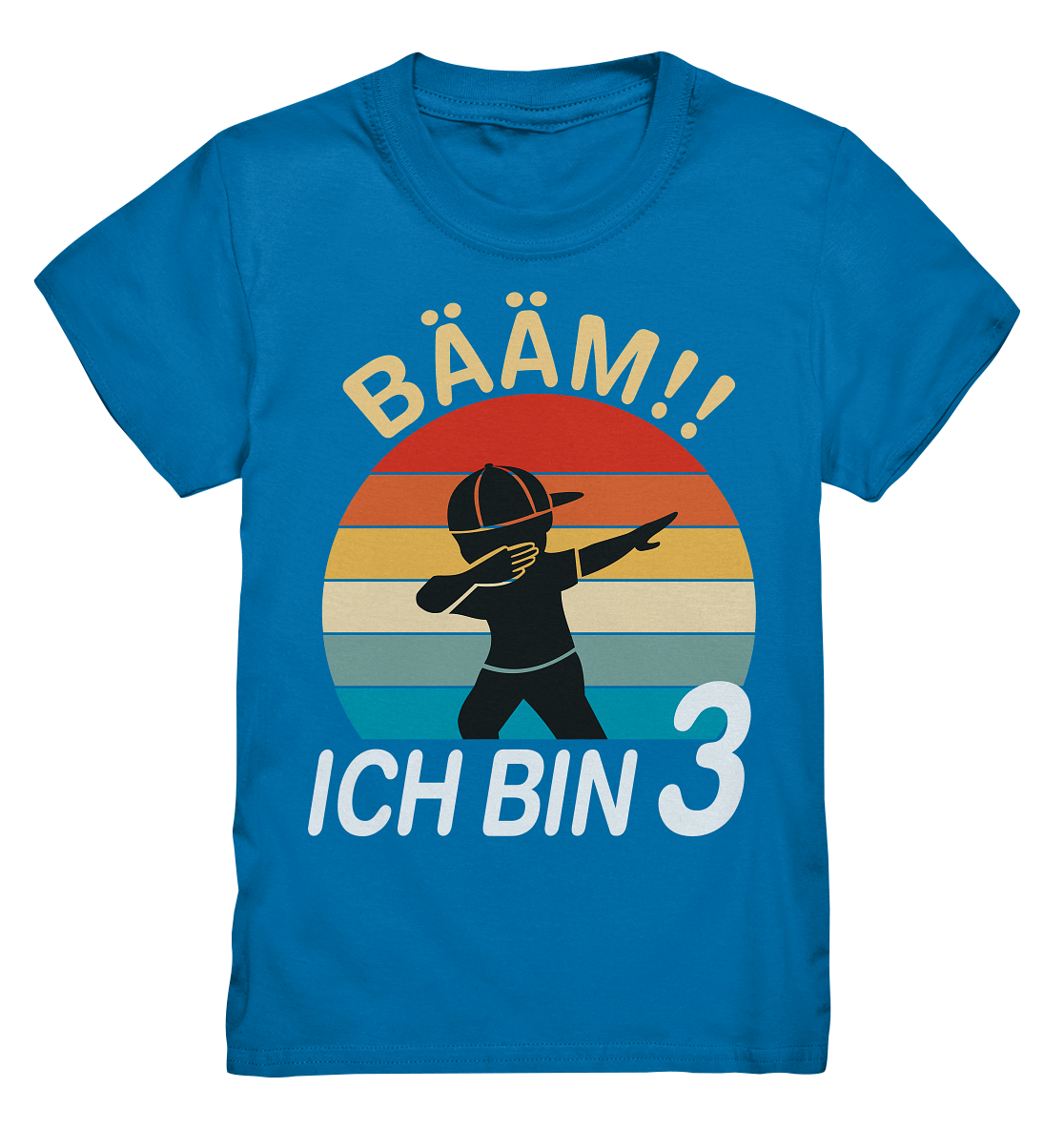 Kinder Dabbing 3 Jahre Geburtstagsshirt 3. Geburtstag T-Shirt