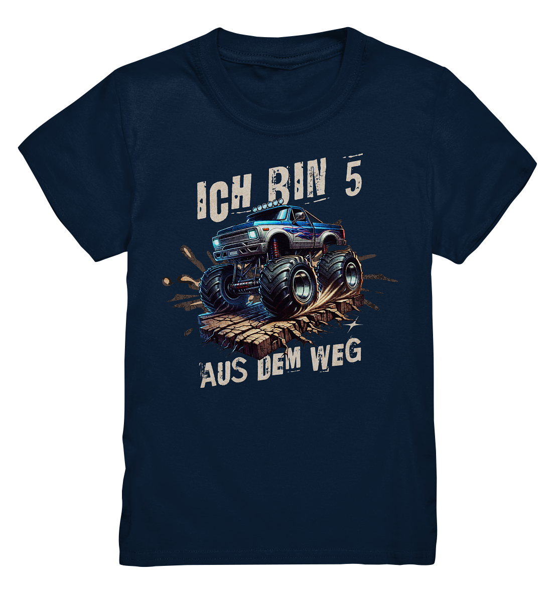 Ich bin 5 | Kinder T-Shirt 5. Geburtstag