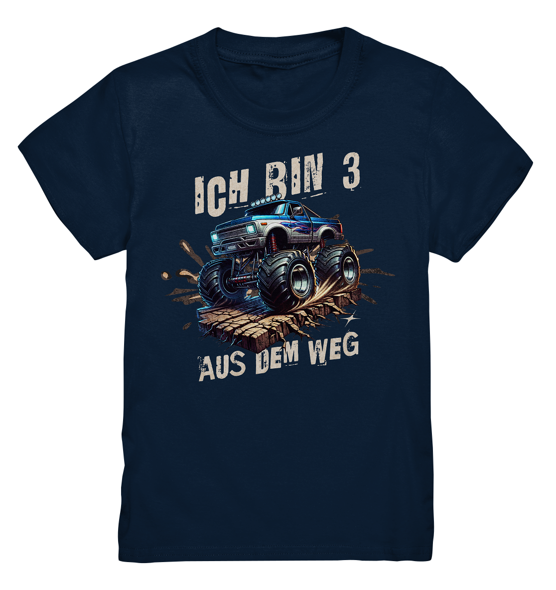 Ich bin 3 | Kinder T-Shirt 3. Geburtstag