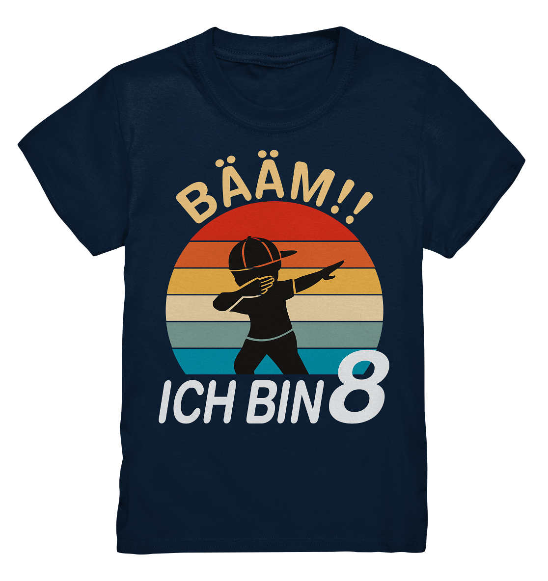 Kinder Dabbing 8 Jahre Geburtstagsshirt 8. Geburtstag T-Shirt