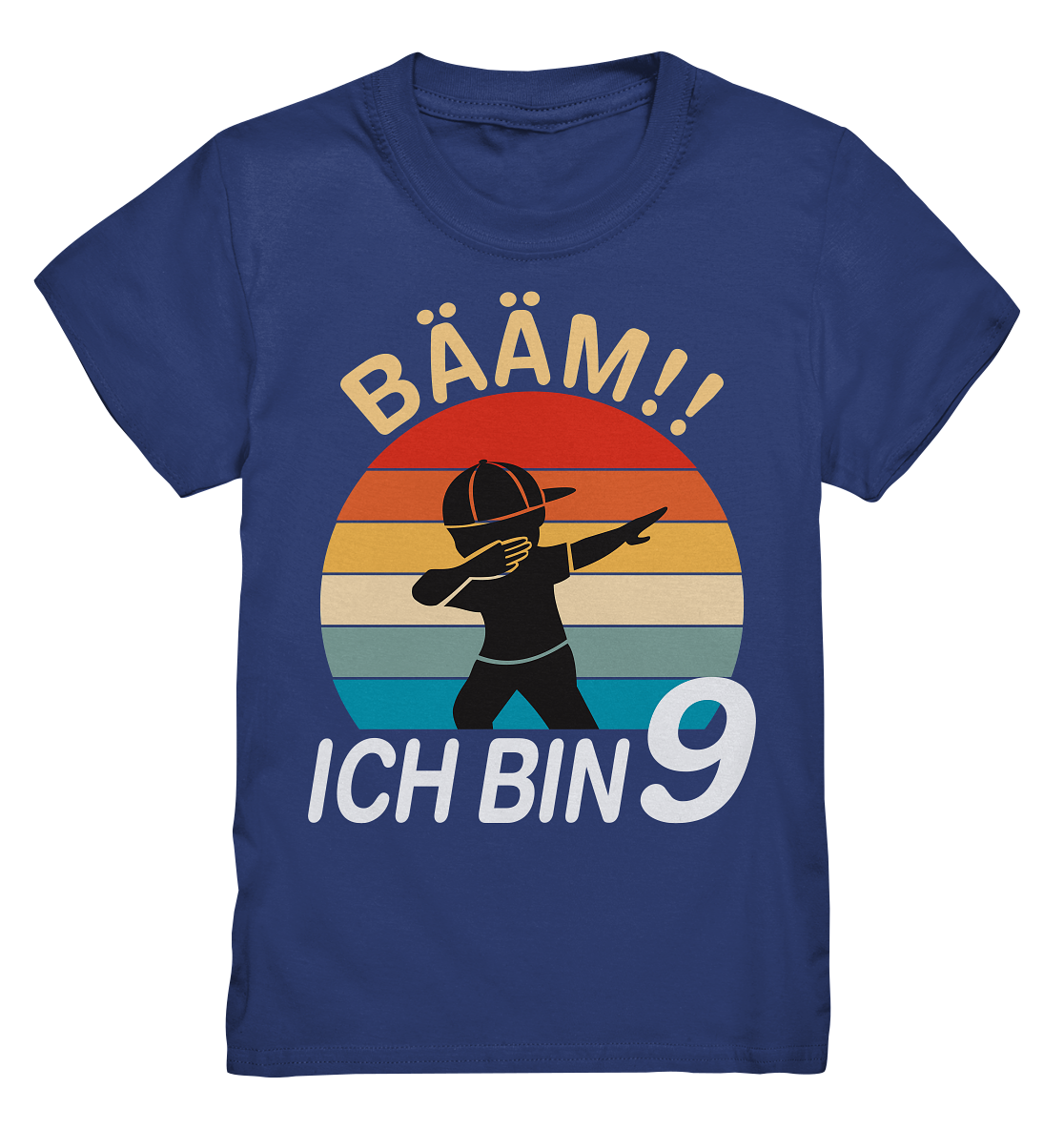 Kinder Dabbing 9 Jahre Geburtstagsshirt 9. Geburtstag T-Shirt