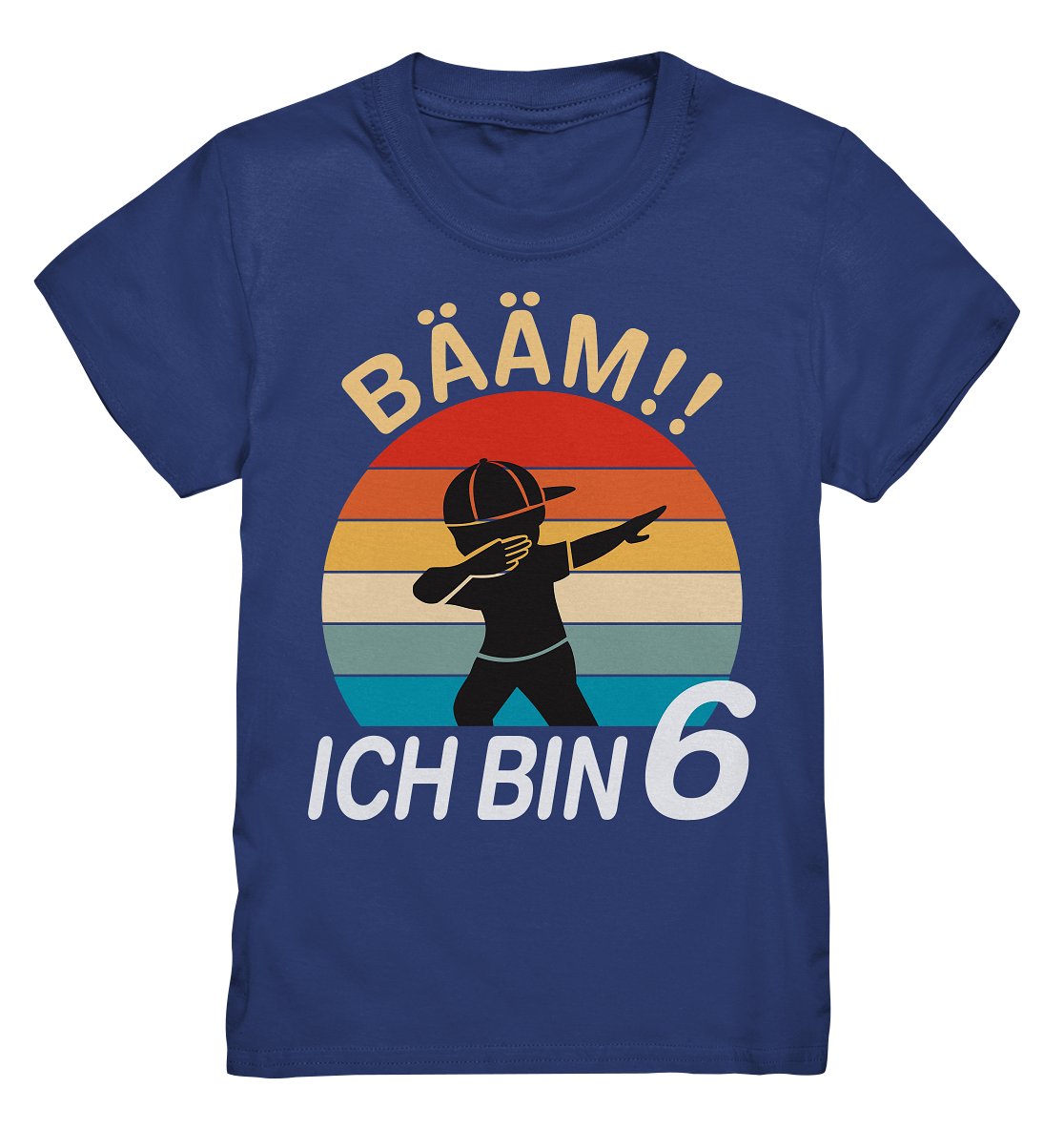 Kinder Dabbing 6 Jahre Geburtstagsshirt 6. Geburtstag T-Shirt