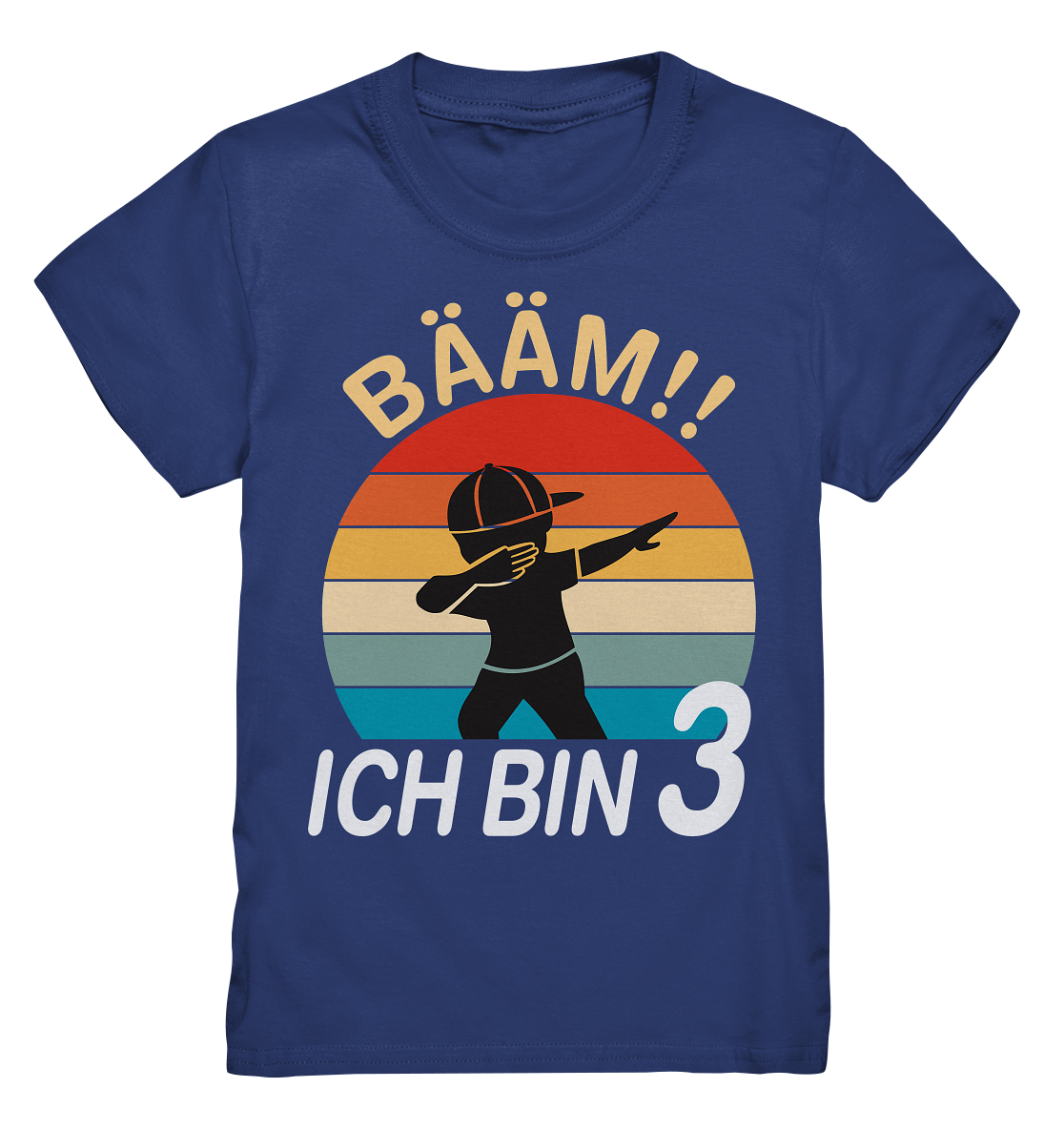 Kinder Dabbing 3 Jahre Geburtstagsshirt 3. Geburtstag T-Shirt