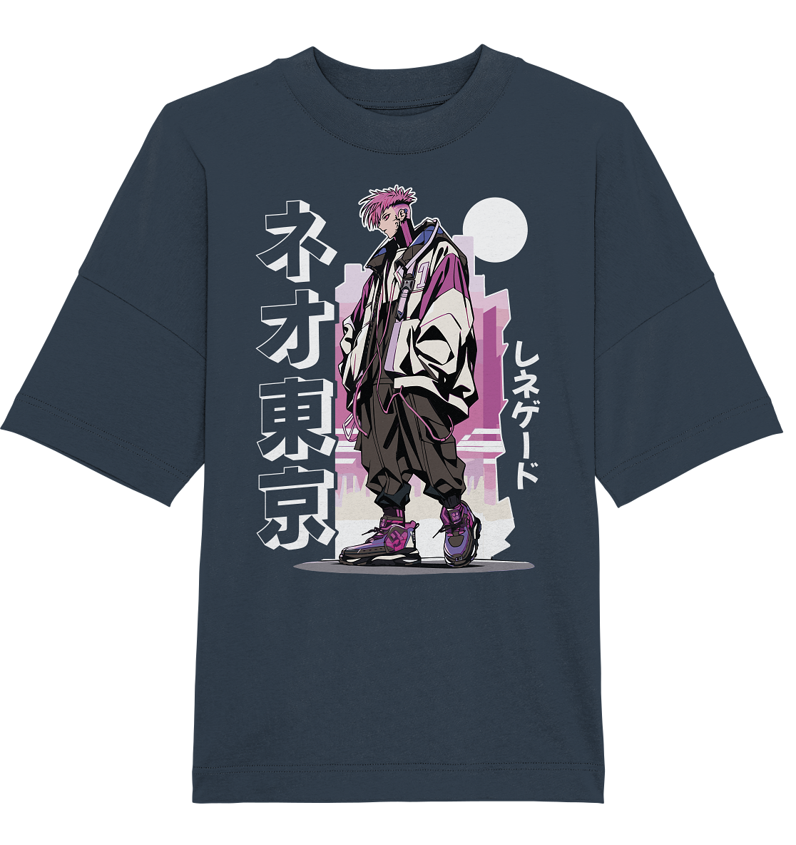 Anime Boy - Organic Oversize T-Shirt