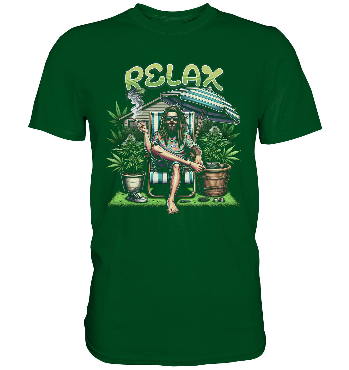 Relax Cannabis Marihuana T-Shirt