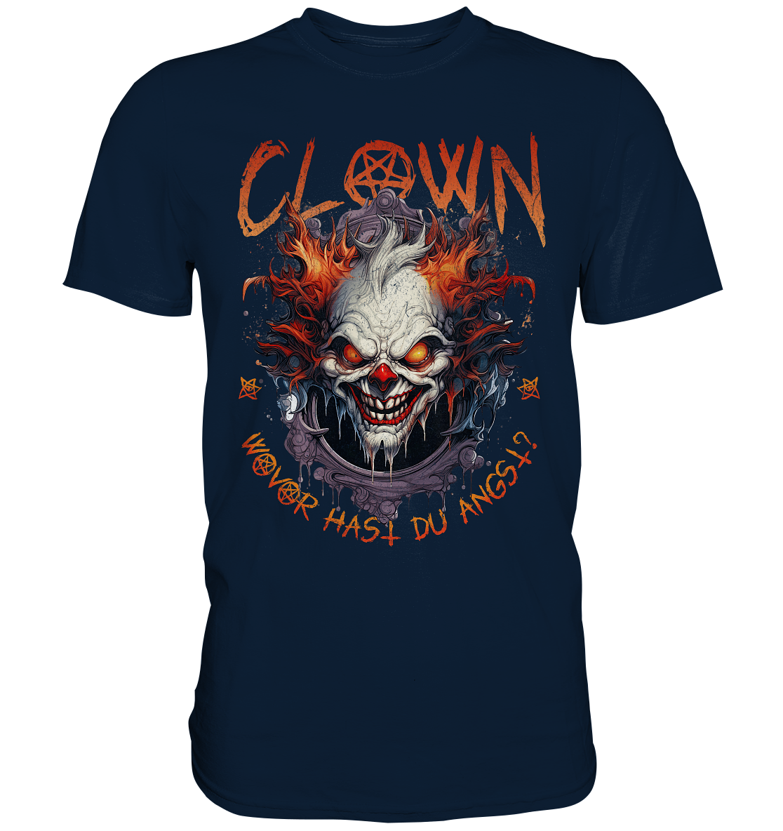 Horror Clown | Halloween T-Shirt | Wovor hast Du Angst?