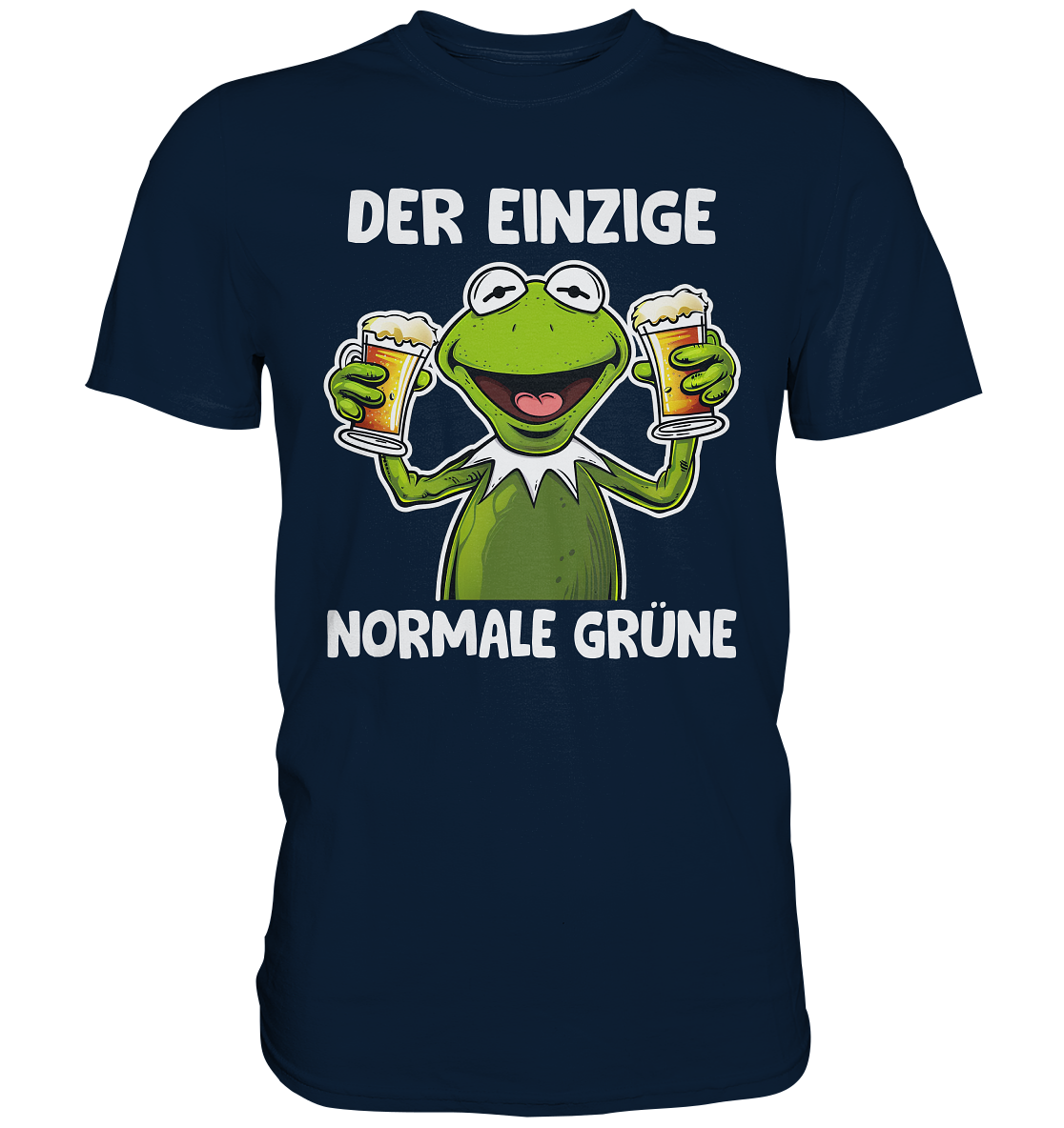 Der einzige normale Grüne T-Shirt