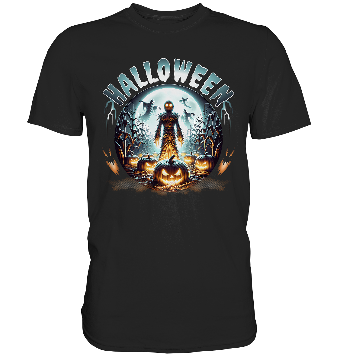 Halloween Party Kostüm Kürbis T-Shirt