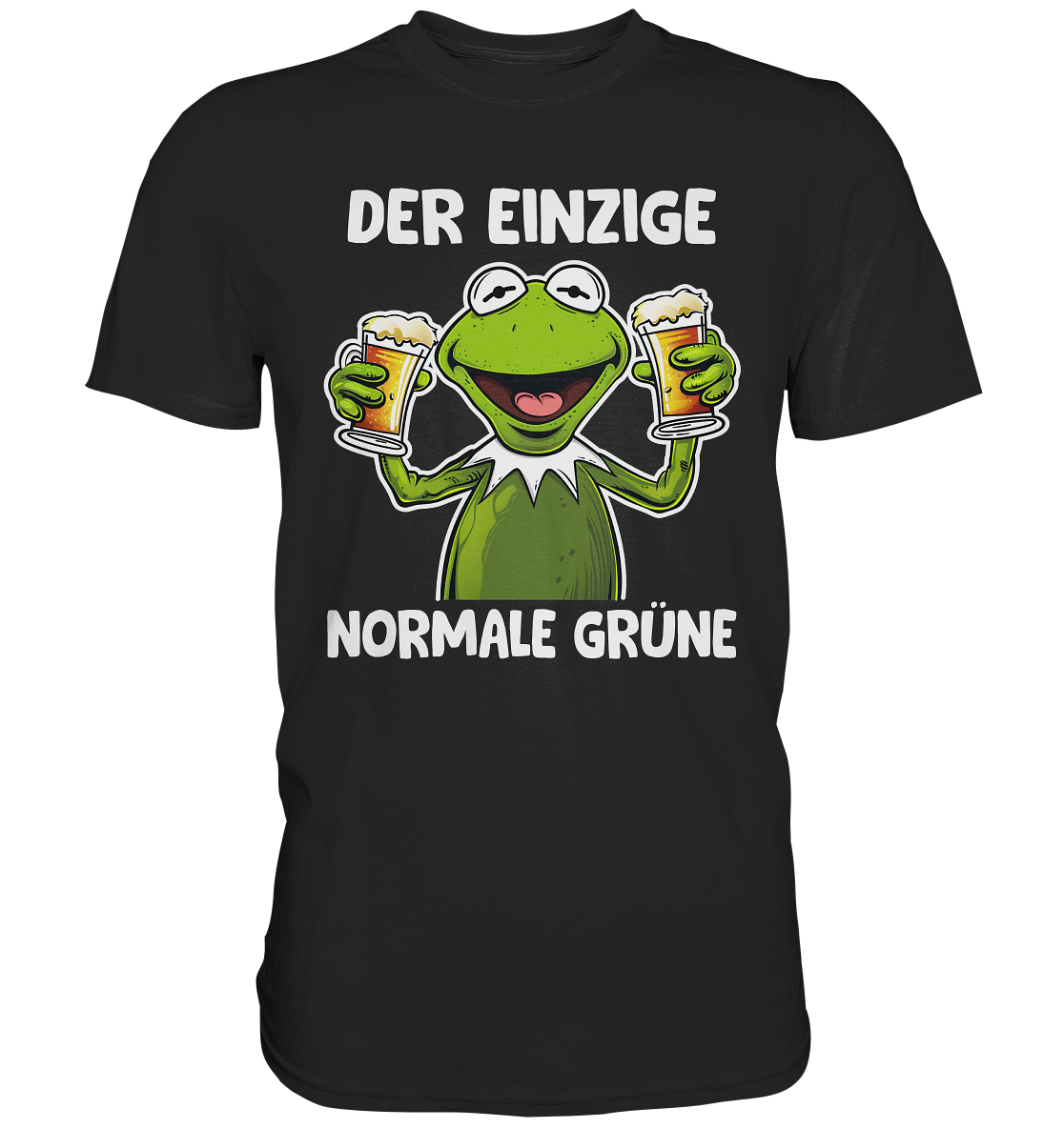 Der einzige normale Grüne T-Shirt