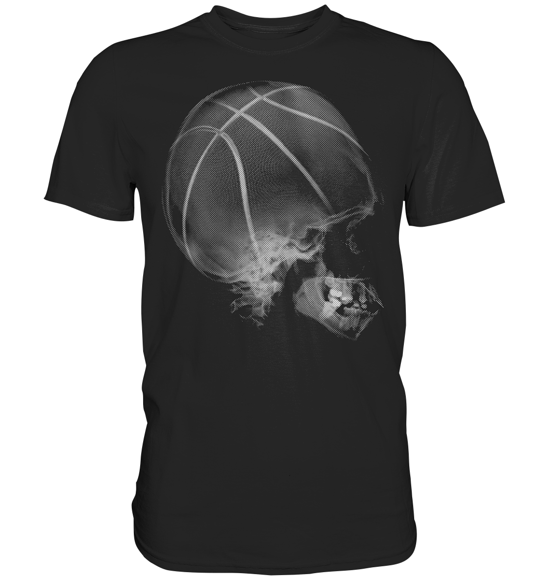 Basketball Skull - Premium Shirt