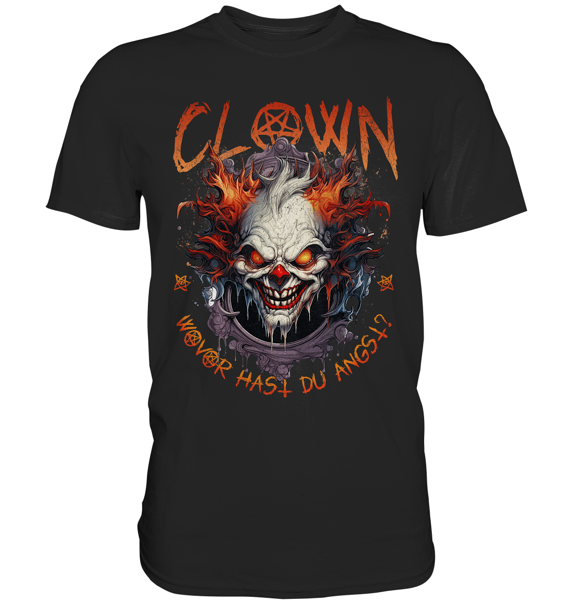 Horror Clown | Halloween T-Shirt | Wovor hast Du Angst?