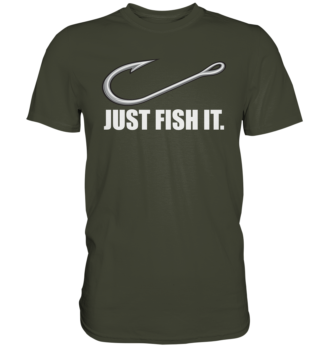 Just Fish It - Angler Fishing Geschenk T-Shirt