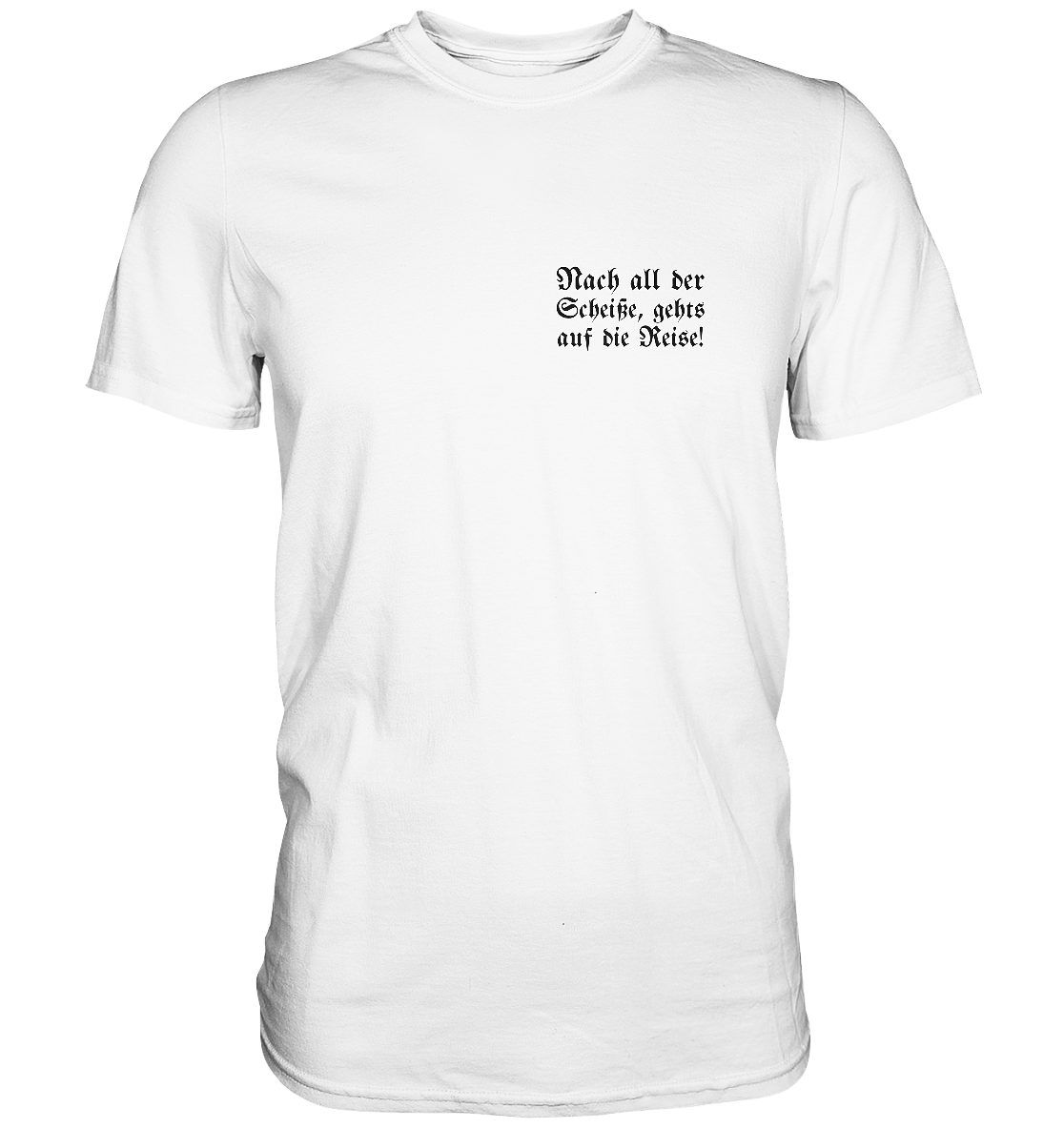 Stuttgart International Schwaben T-Shirt | beidseitig bedruckt weiß