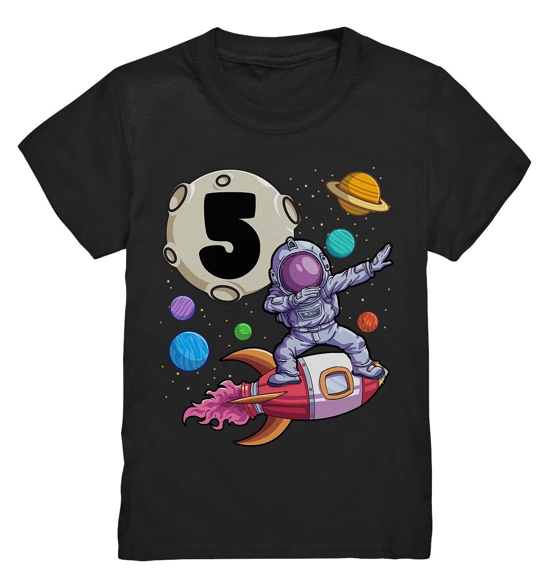 5. Geburtstag Astronaut - Kids Premium Shirt - BINYA