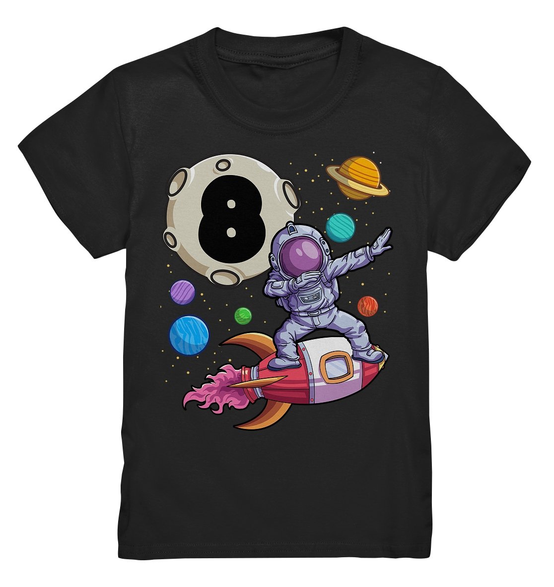 8. Geburtstag Astronaut - Kids Premium Shirt - BINYA