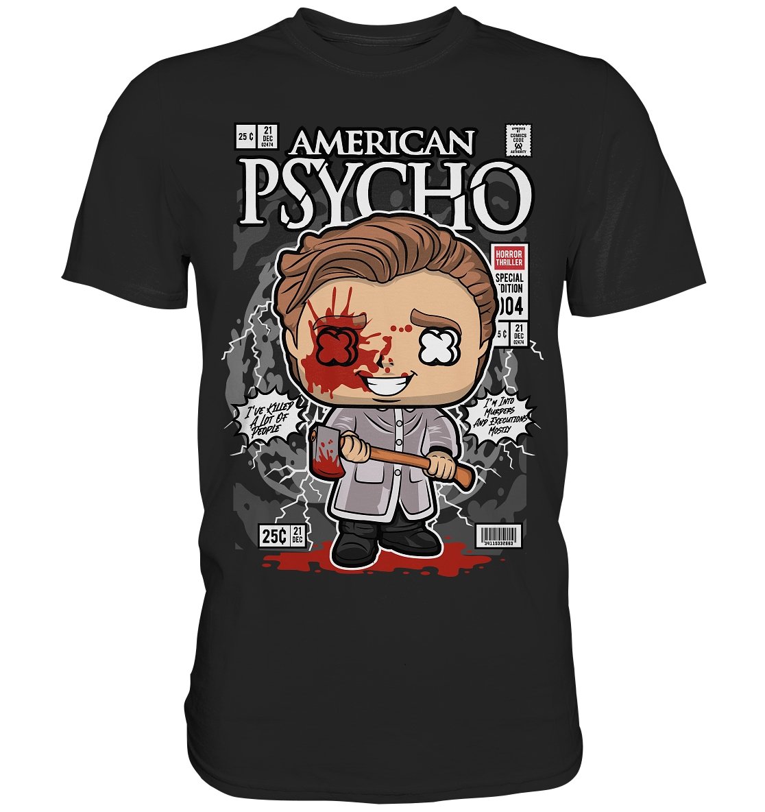 American Psycho Comic - Premium Shirt - BINYA