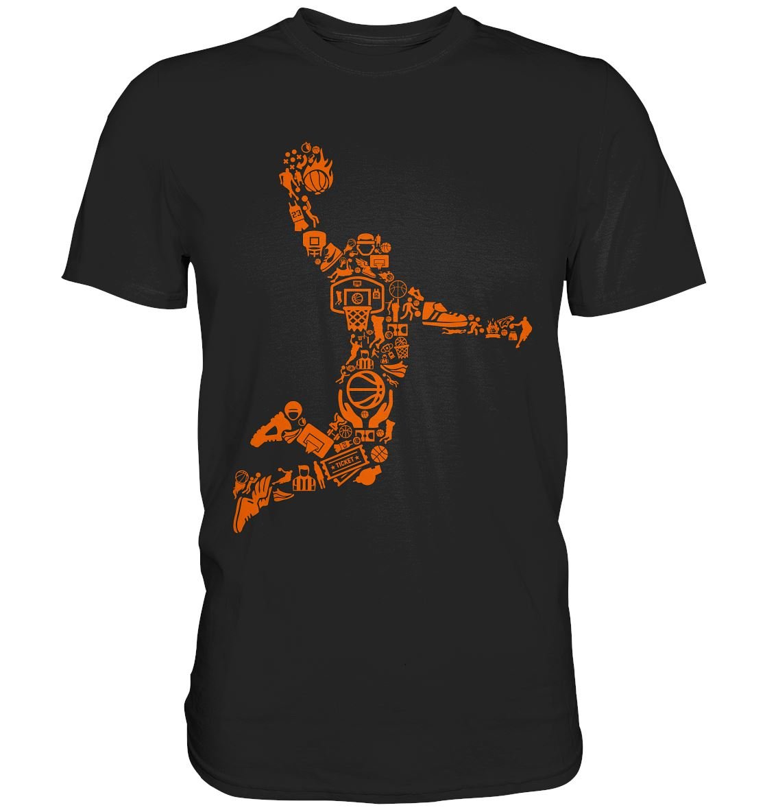 Basketball Spieler - Premium Shirt - BINYA