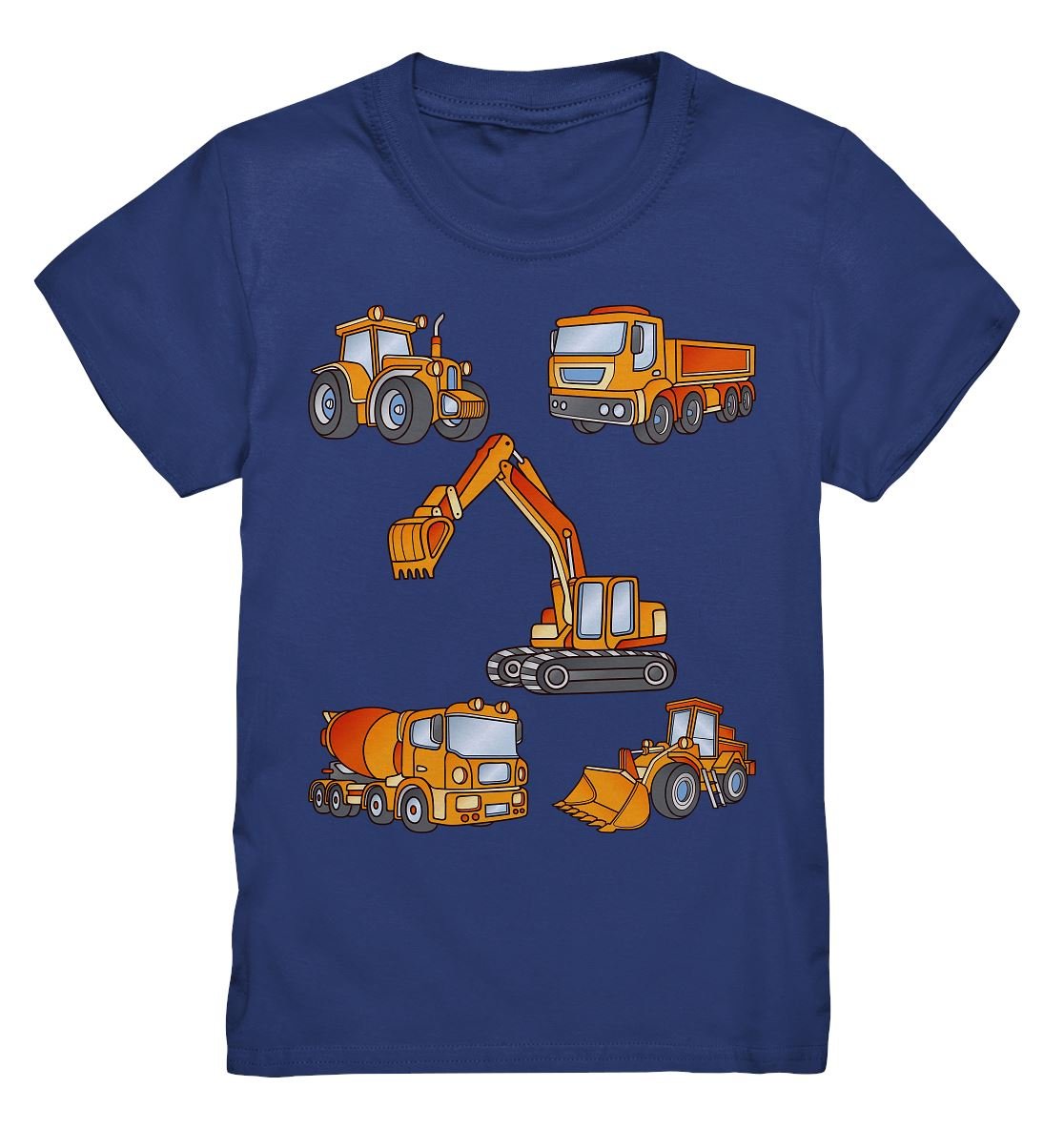 Baumaschinenfahrzeuge - Kids Premium Shirt - BINYA