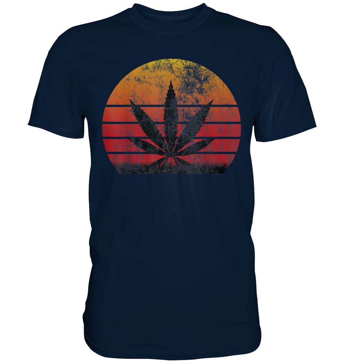 Cannabis Marihuana Retro - Premium Shirt - BINYA