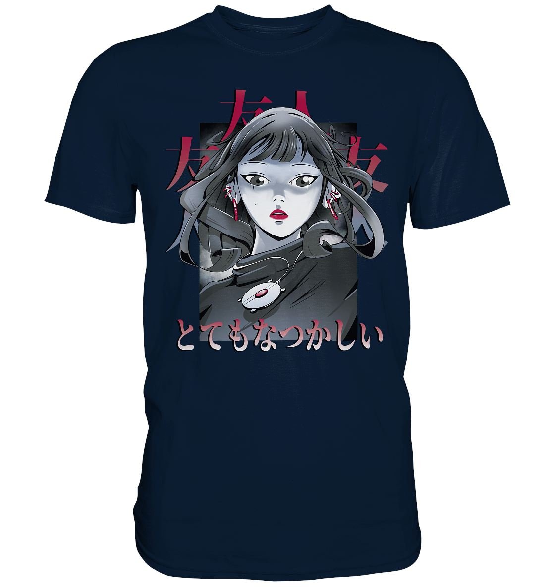 Dramatic Anime Girl - Premium Shirt - BINYA