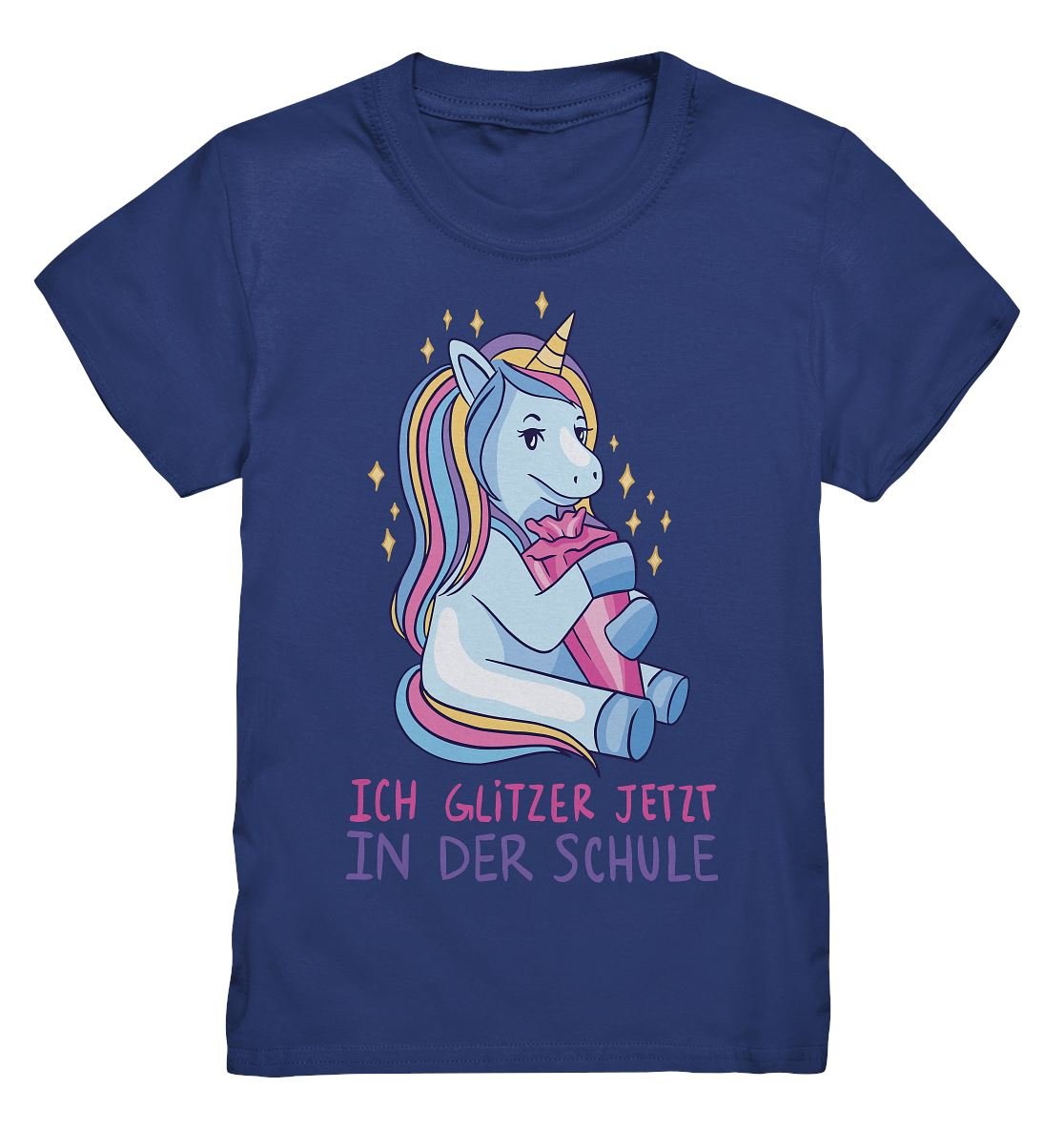 Einhorn mit Schultüte - Kids Premium Shirt - BINYA