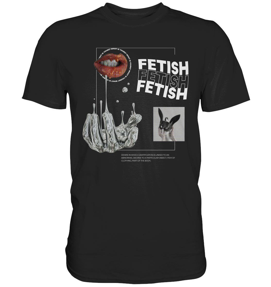 Fetish Definition Collage - Premium Shirt - BINYA